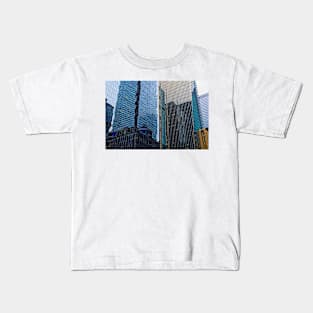 Reflected Towers Kids T-Shirt